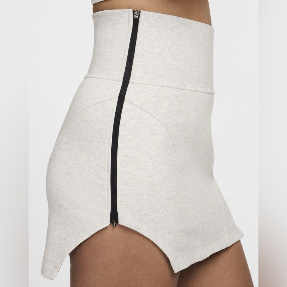 Nike [M] Sportswear Tech Fleece Women's High-Waisted Mini Skirt - Picture 5 of 6